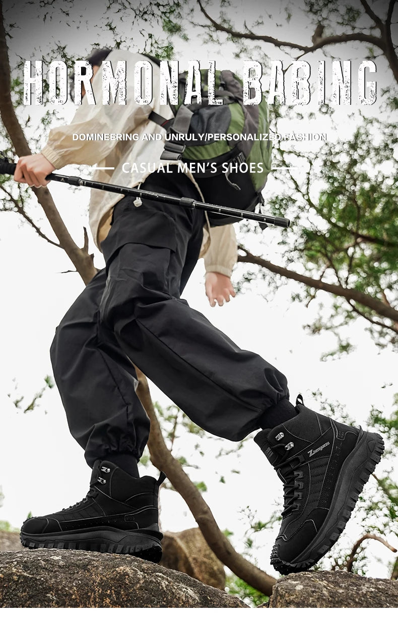 Men’s Autumn/Winter High-Top Boots
