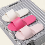 Foldable Travel Slippers: Lightweight EVA Indoor Slides