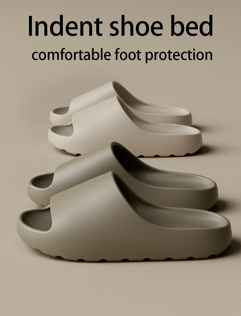 Lightweight EVA Anti-Slip Cloud Slippers