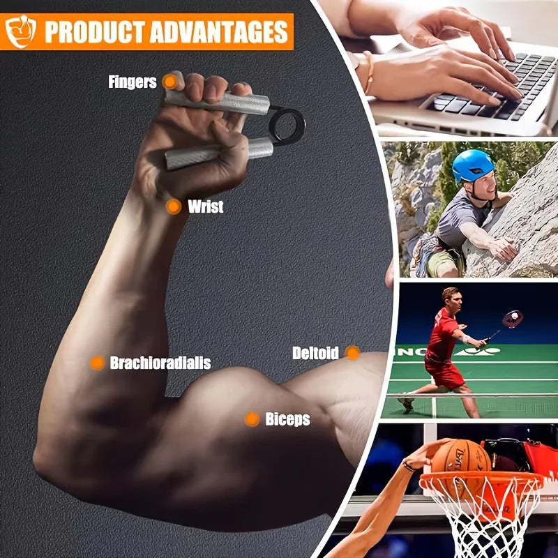 Metal Hand Grip Strengthener for Forearm Training
