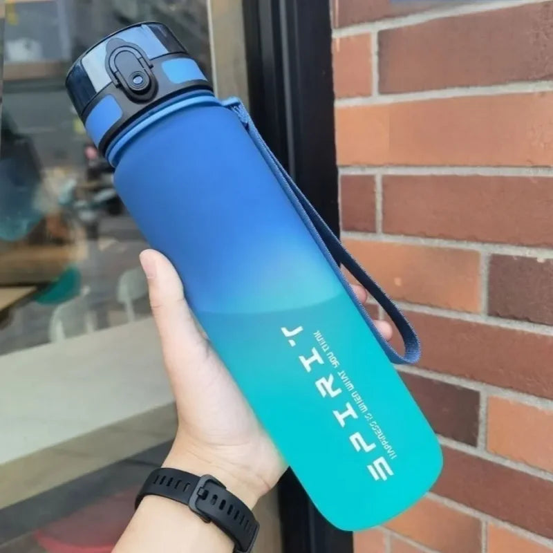 Leak-Resistant Gradient Sports Water Bottle