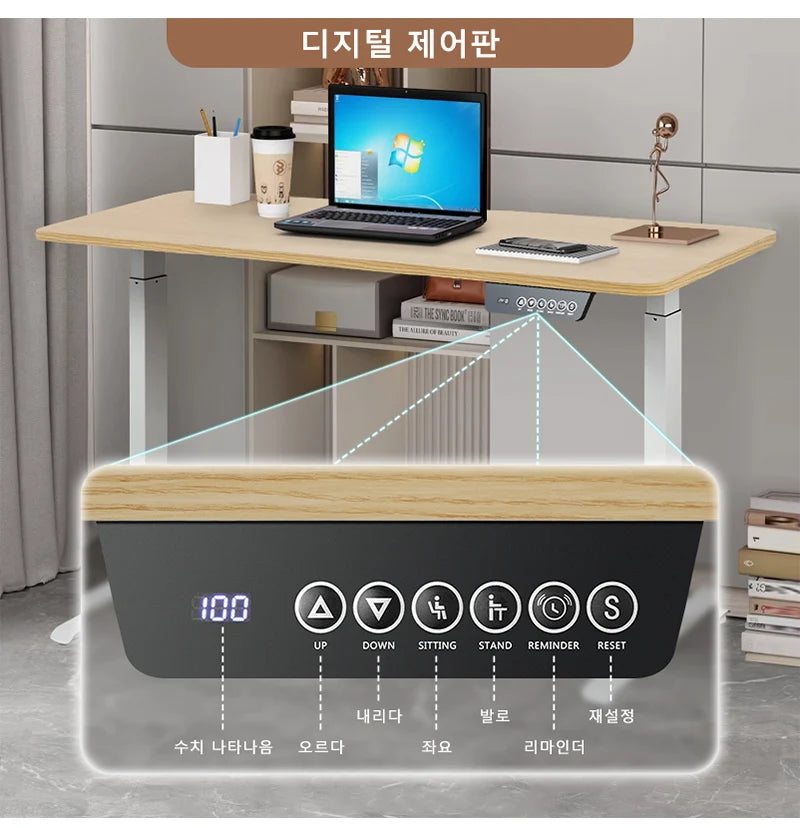 Rise & Work Smart - Electric/Motorized Workstation