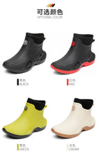 Winter Waterproof Fleece-Lined Rain Boots (Men & Women)