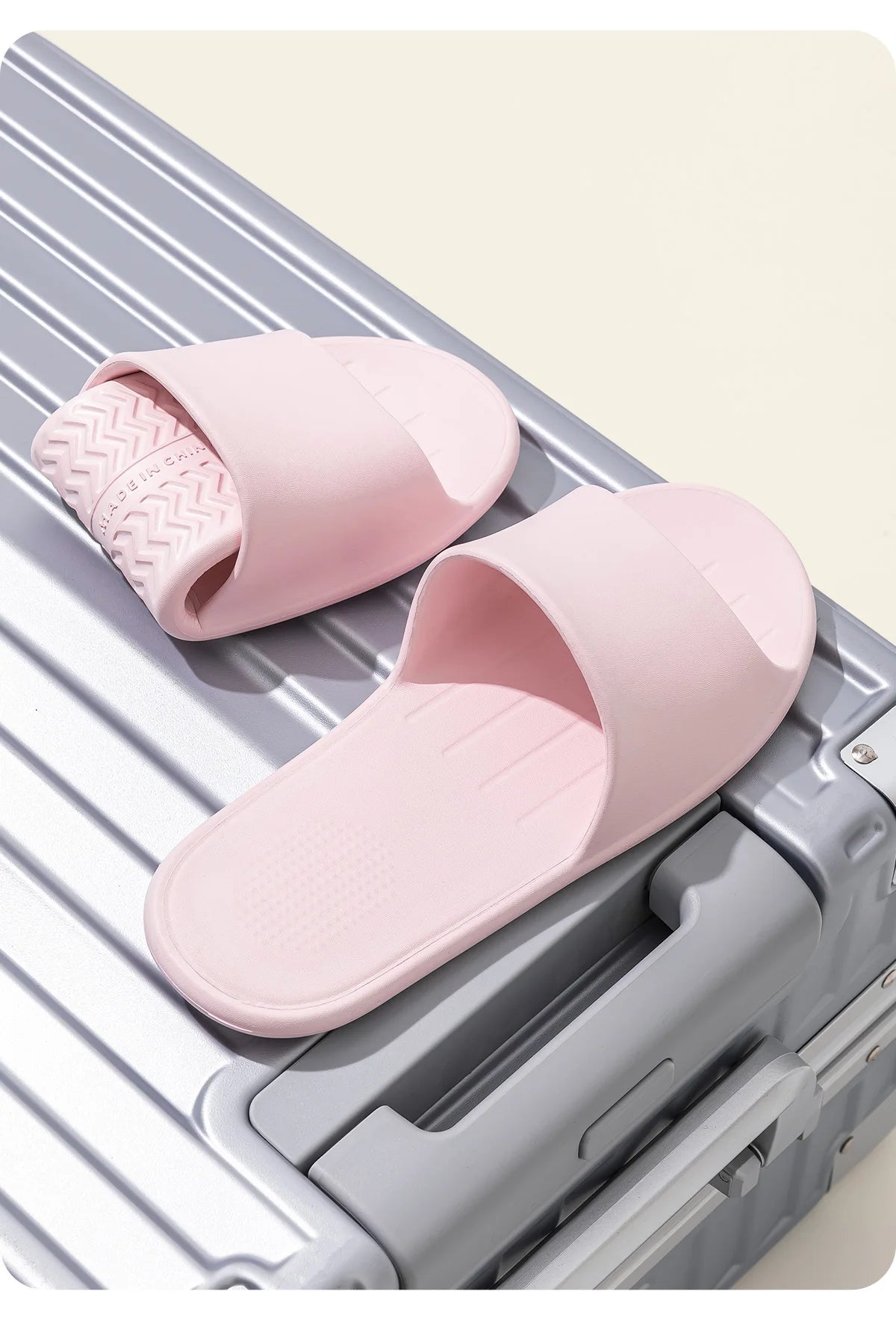 Foldable Travel Slippers: Lightweight EVA Indoor Slides