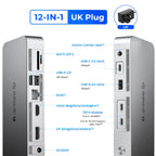 ORICO Thunderbolt 4 40Gbps USB Type-C Docking Station with HDMI-Compatible/Card Reader/RJ45