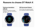 2025 New For OPPO Watch X High-End Business Watch Men 32Gb Memory Video Playback Smart Watch Sports Fitness Waterproof Bracelet