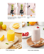 High Speed Multi Function 500W Food Processor Meat Grinder Portable Personal Mini Blender Mixer Juicer Dry Grinder 800ml Chopper