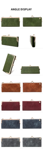 Vintage Kiss-Lock Women’s Wallet & Card Organizer