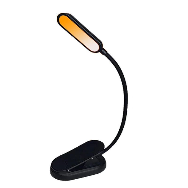 USB-C Rechargeable Clip-On Reading Light – Adjustable Brightness