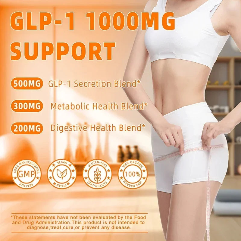 GLP-1 Supplement - Promote Metabolism, Enhance Intestinal Health, Control Appetite, Improve Immune Function, Anti-oxidation