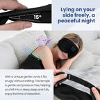 HILDCROA Bluetooth Sleep Mask with Headphones