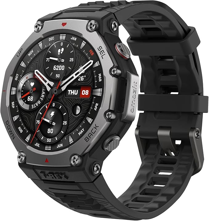 Amazfit T-Rex 3 Rugged Fitness Watch (170+ Modes)