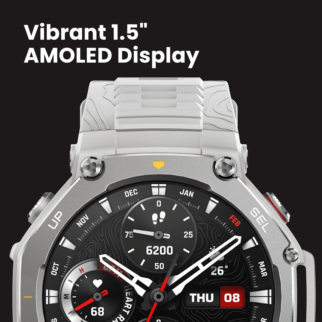 Amazfit T-Rex 3 Rugged Fitness Watch (170+ Modes)