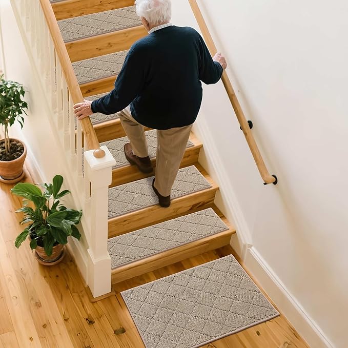 OSY HOMEER Washable Non-Slip Stair Landing Mat