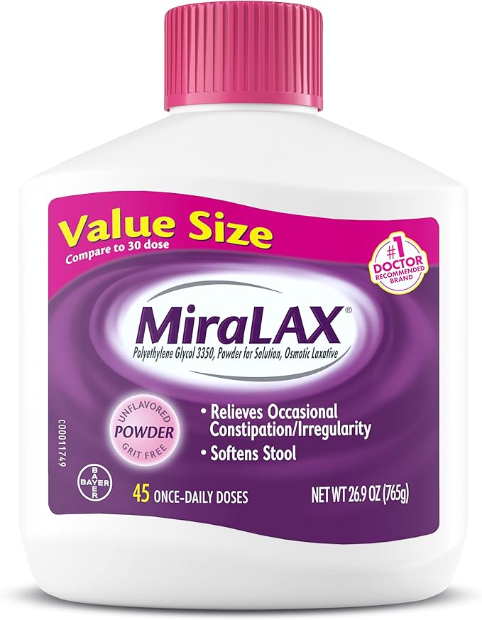 MiraLAX Osmotic Laxative Powder (45 Dose)