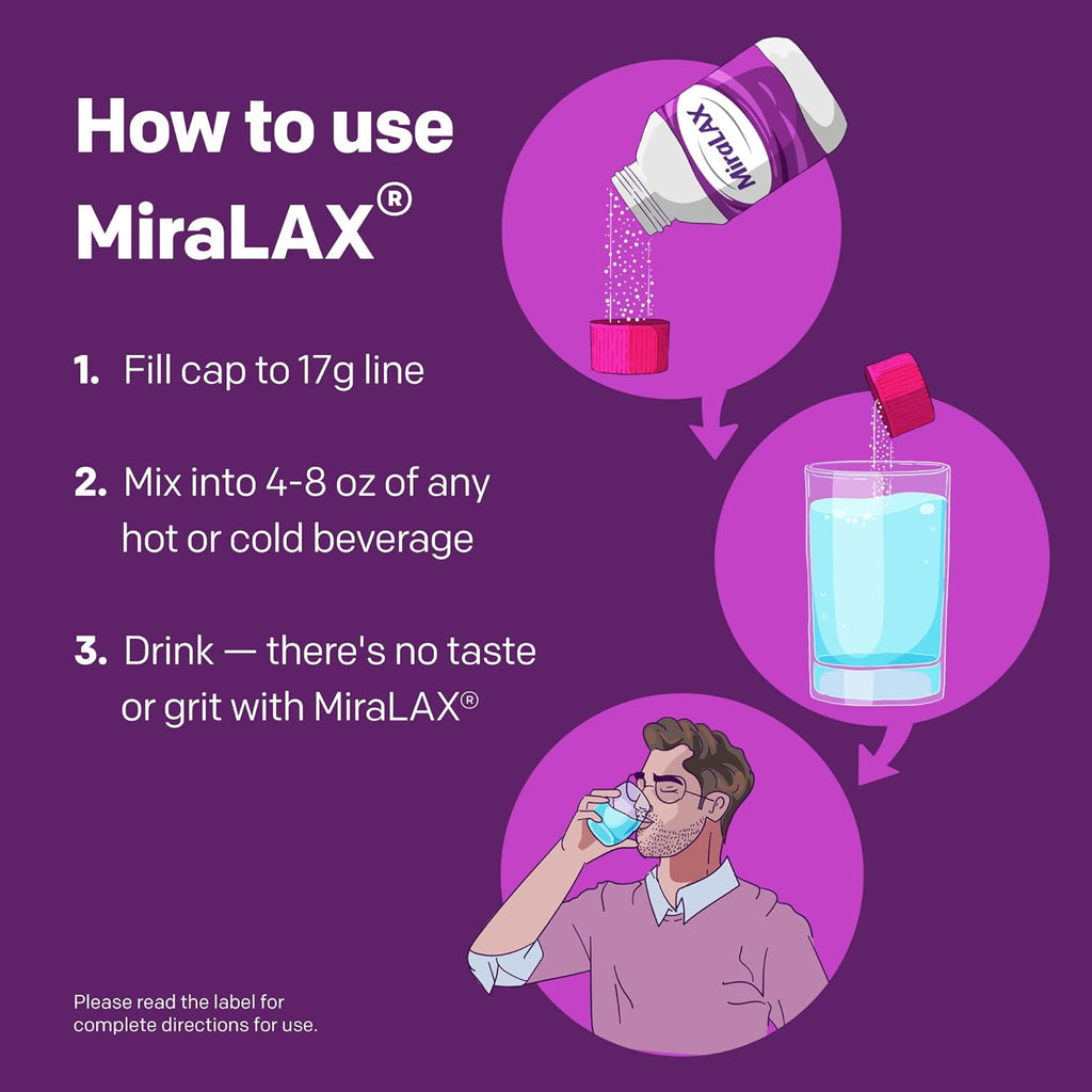 MiraLAX Osmotic Laxative Powder (45 Dose)