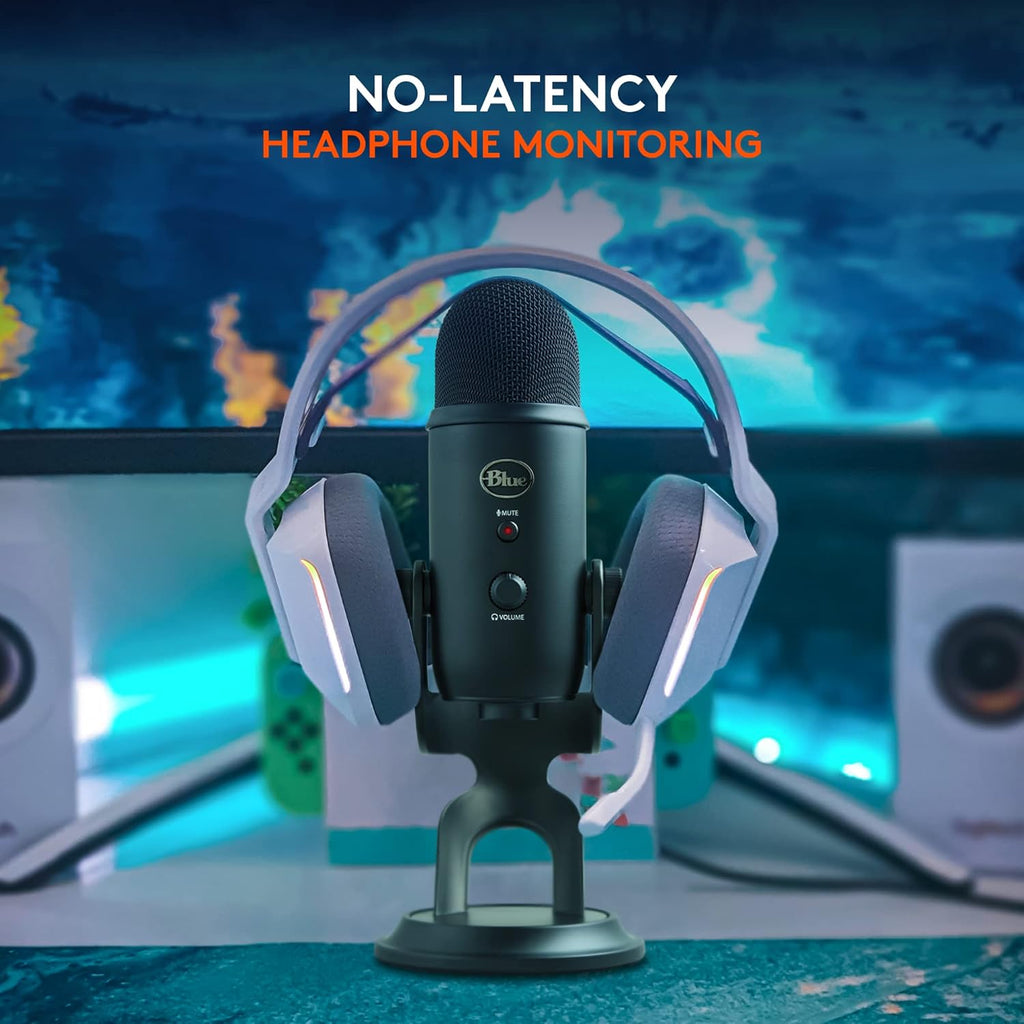 Logitech Blue Yeti USB Mic for Streaming & Podcasting