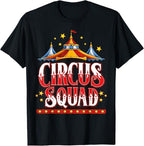 Circus Squad Carnival T-Shirt for Event Staff & Birthday Parties