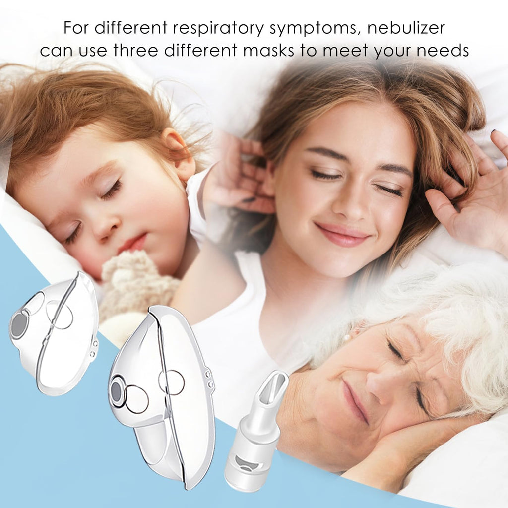 Portable Nebulizer Machine, Dual Mode, Travel Friendly