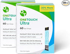 OneTouch Ultra Blood Glucose Test Strips, 120 Ct