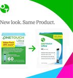 OneTouch Ultra Blood Glucose Test Strips, 120 Ct