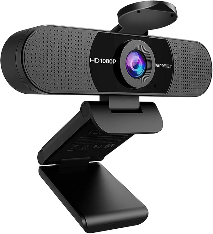 EMEET C960 1080p Webcam with Dual Microphones