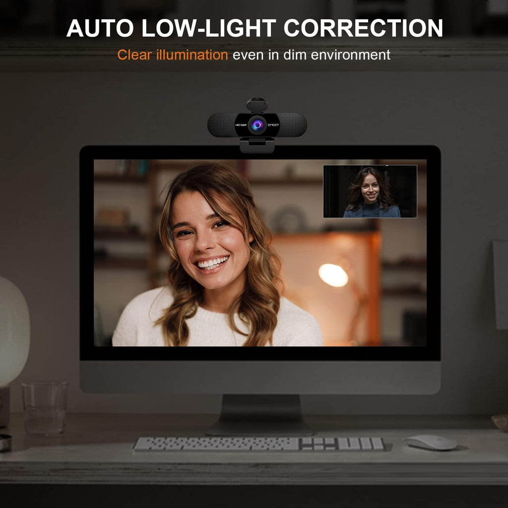 EMEET C960 1080p Webcam with Dual Microphones