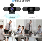 EMEET C960 1080p Webcam with Dual Microphones