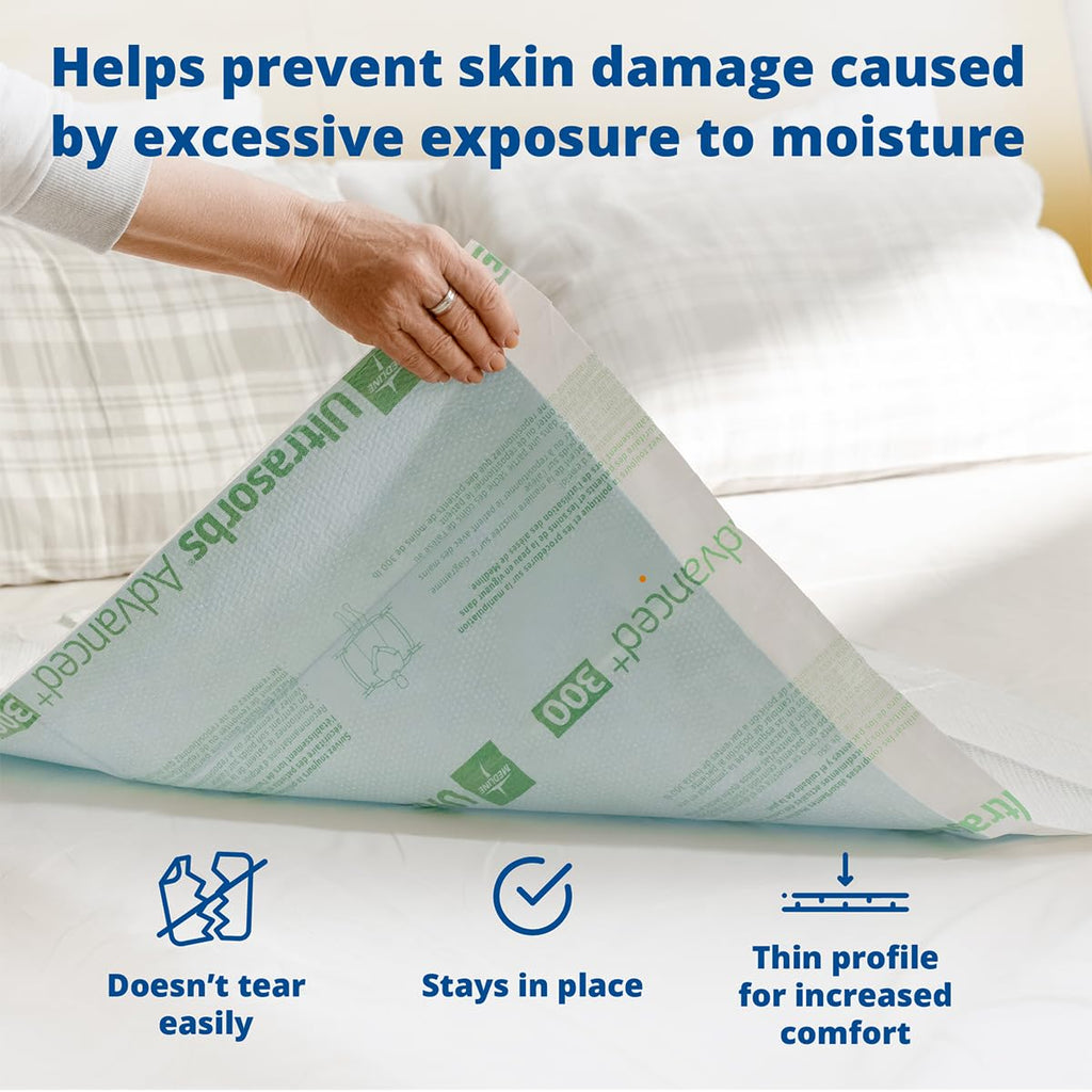 Medline Ultrasorbs Heavy-Duty Bed Pads (40 Count)