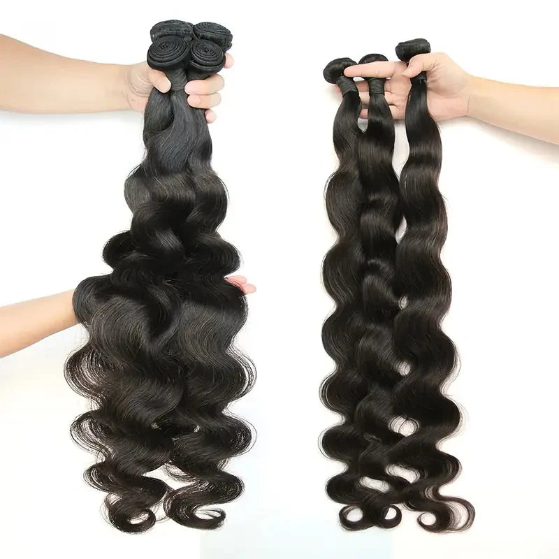 Allove Hair Brazilian Body Wave 3 Bundles