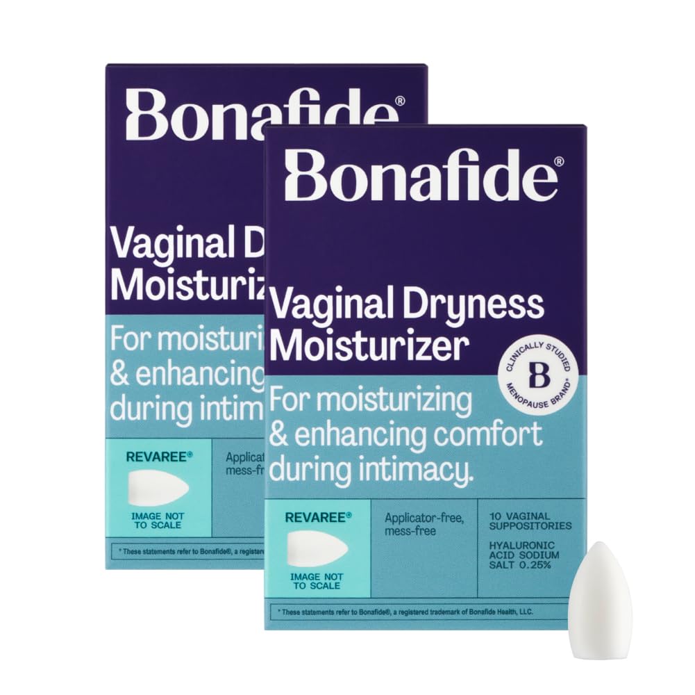 Bonafide Revaree Vaginal Moisturizer with Hyaluronic Acid (20 Inserts)