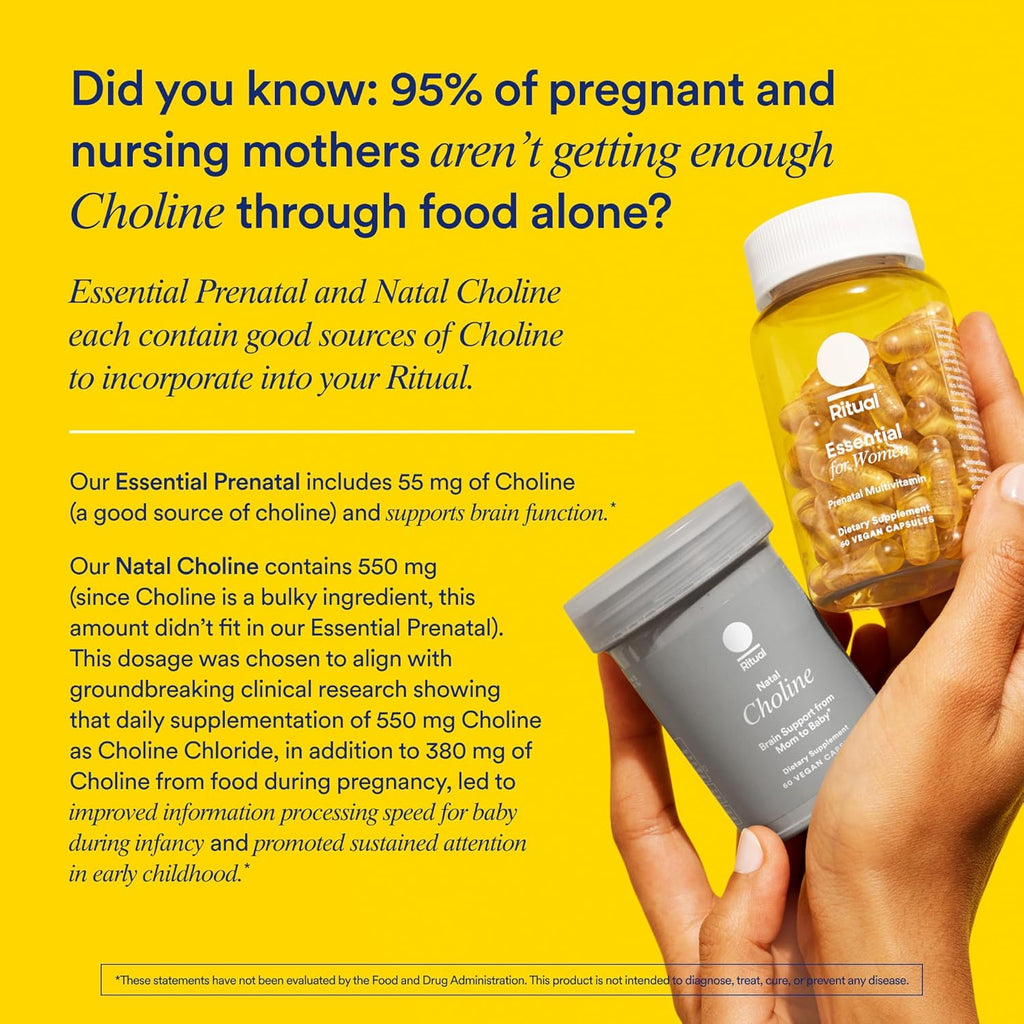Ritual Essential Prenatal Vitamins (Vegan, 30-Day Supply)