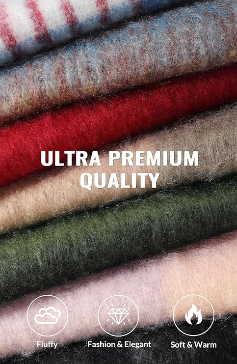 Passionbility Chunky Winter Scarf for Women