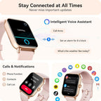 Women’s Smartwatch with Alexa & Bluetooth Calling (1.8″, IP68)