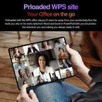 Slim Portable Tablet Computer: Minimalist Design for Home & On-the-Go Use