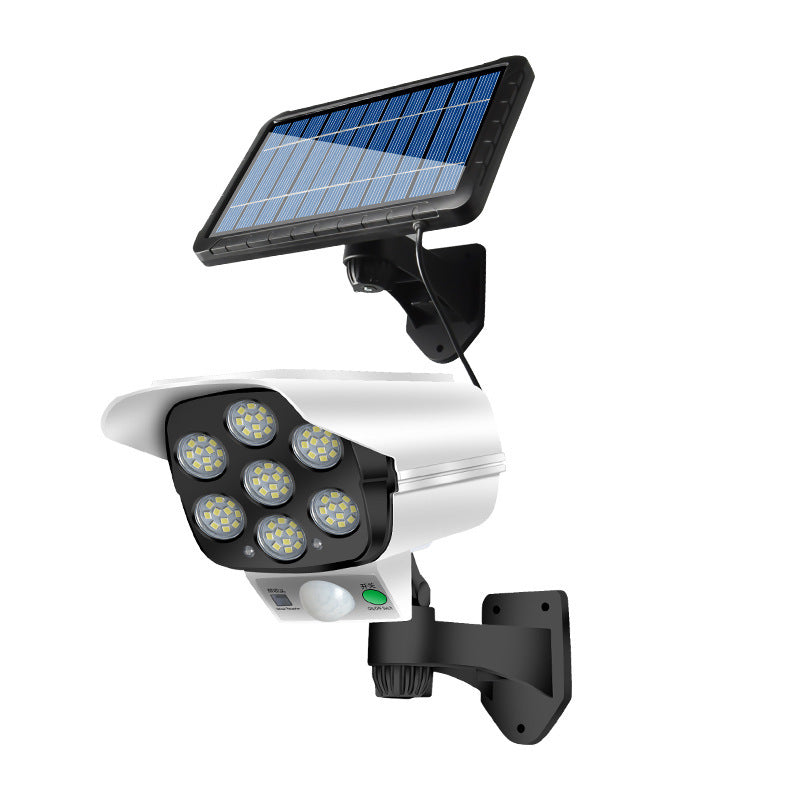 Outdoor Solar Motion Sensor Light: Waterproof LED Wall Lamp for Yard & Pathway