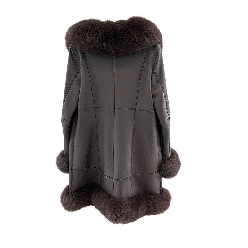 Winter Women's Fox Fur Coat