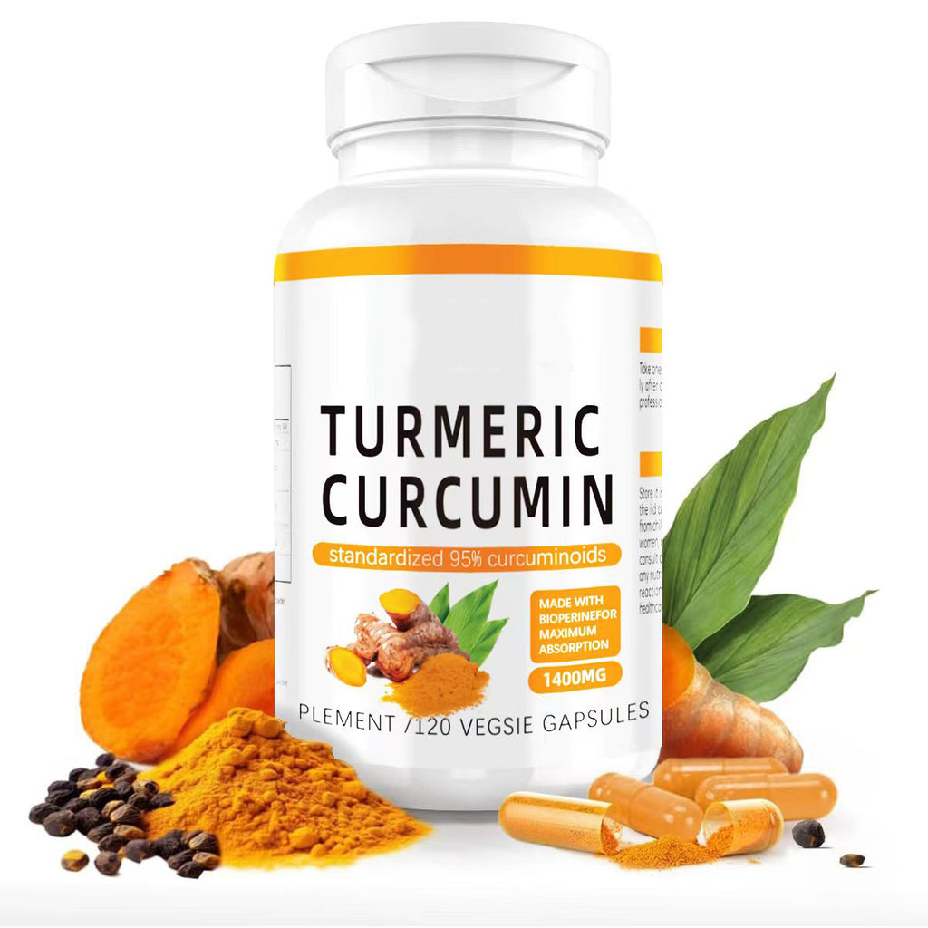 Turmeric Natural Compound Curcumin Capsules