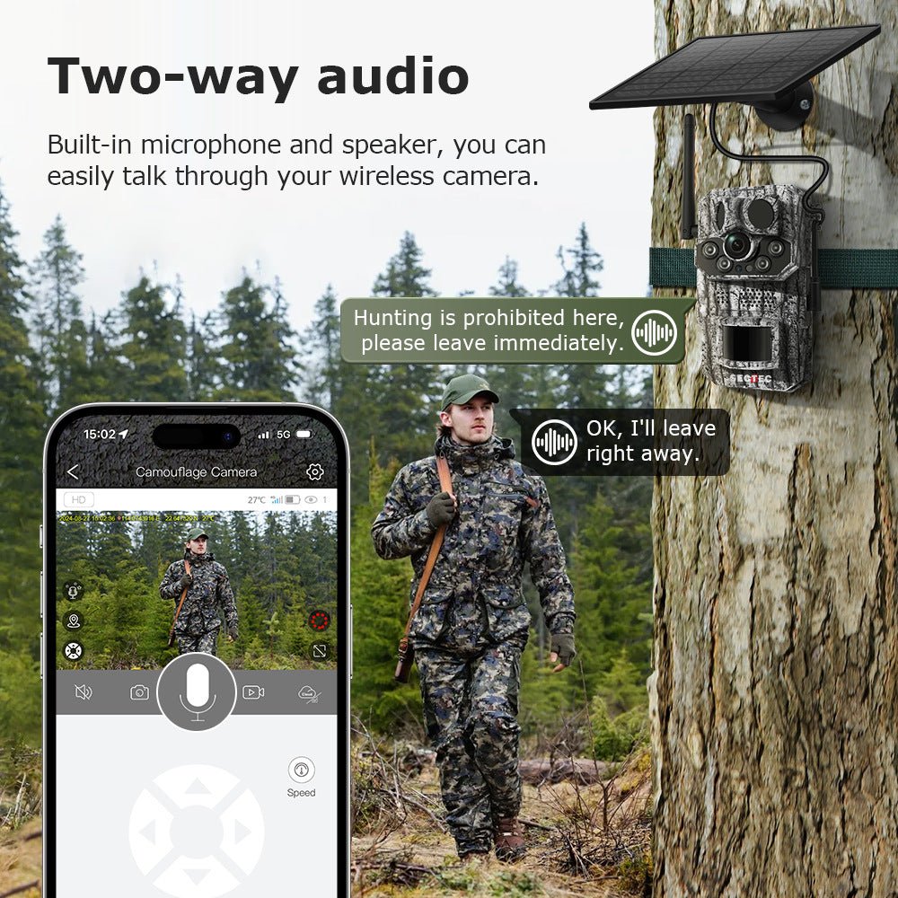 Advanced 4G Trail Cam: Smart Positioning, Temp Sensor & Remote Access - Sixin1