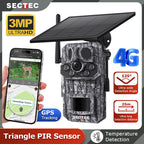 Advanced 4G Trail Cam: Smart Positioning, Temp Sensor & Remote Access - Sixin1