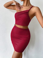 One-Shoulder Glam Sleek & Sexy Bodycon Dress