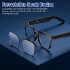 AI Smart Glasses – 8MP HD Camera, Real-Time Translation (139 Languages), Audio & Hands-Free Calling