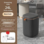 Automatic Smart Trash Can with Lid - Sixin1