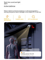 Ultra HD 5MP Security Camera: Outdoor Waterproof Surveillance System