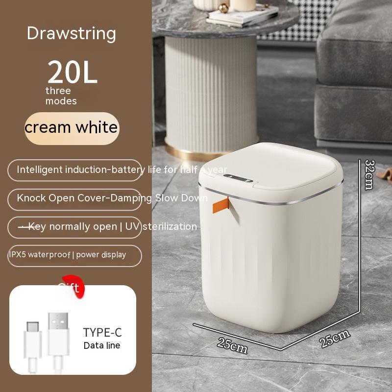 Automatic Smart Trash Can with Lid