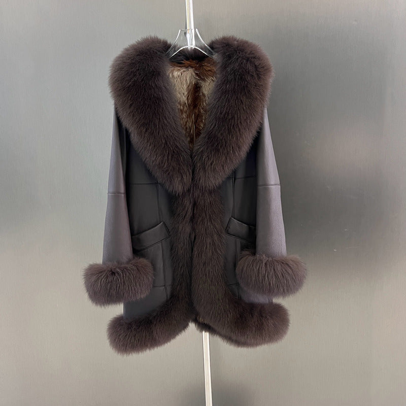 Winter Women's Fox Fur Coat