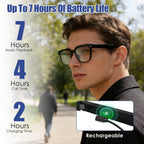 AI Smart Glasses – 8MP HD Camera, Real-Time Translation (139 Languages), Audio & Hands-Free Calling
