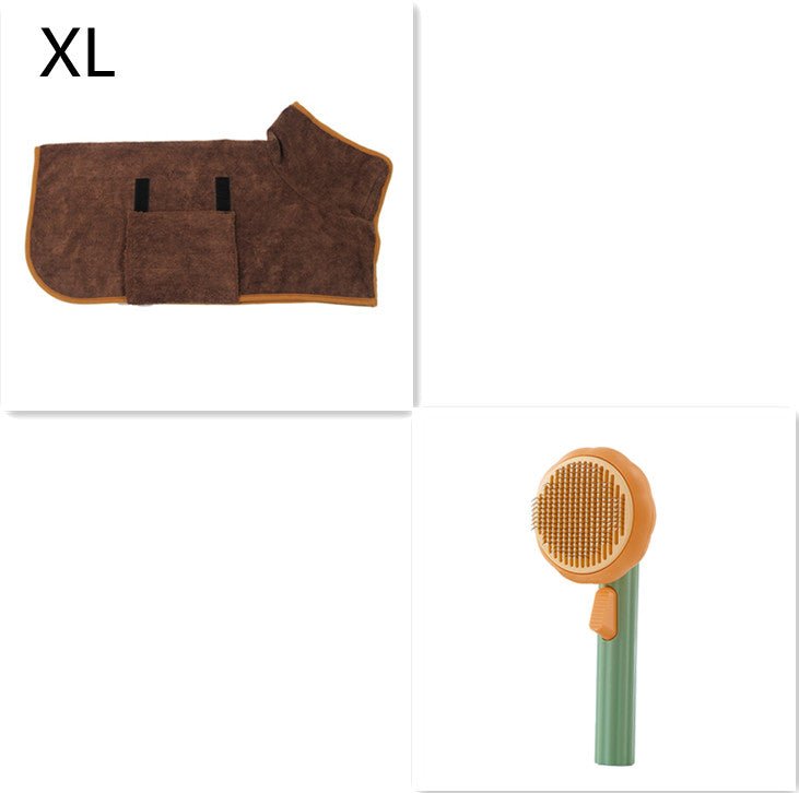 Cat & Dog Deshedding Grooming Brush - Sixin1