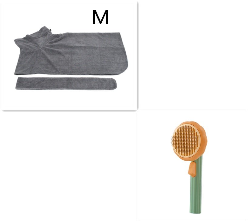 Cat & Dog Deshedding Grooming Brush - Sixin1
