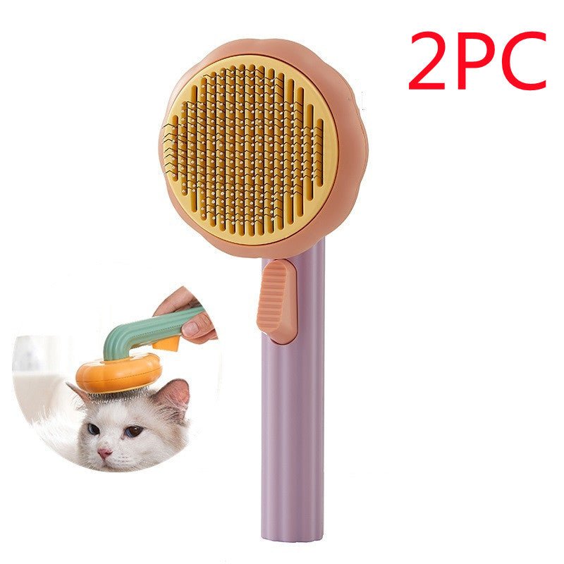 Cat & Dog Deshedding Grooming Brush - Sixin1